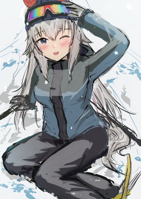 スキーオグリのラフです 