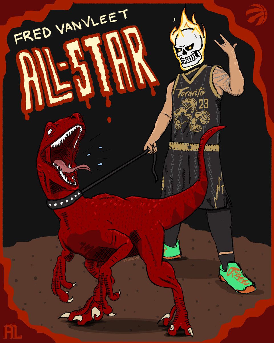 aidanlising's tweet image. Good morning!

#FredVanVleet is a gosh-darn, rootin-tootin #NBAAllStar 

#WeTheNorth