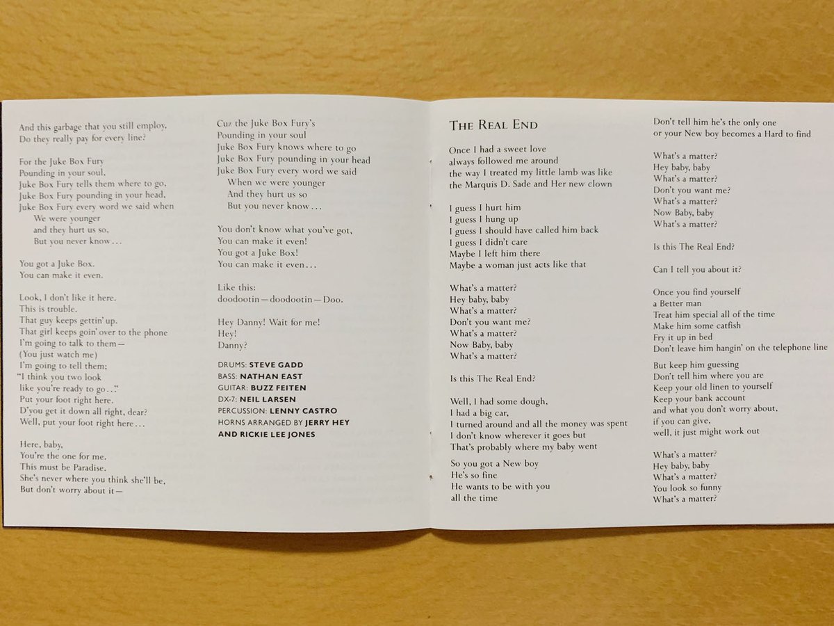 HosonoShotgun's tweet image. MyCollection263
#RickieLeeJones
#TheMagazine

PatMetheny, RalphTowner, BrianEno, HaroldBuddばかり聴いていたときがあった
その中で RickieのこのアルバムとFlyingCowboysもよく聴いていた
法人登記して会社をしていたときだった
かなりしんどい時でこの音で癒やされていたのかも