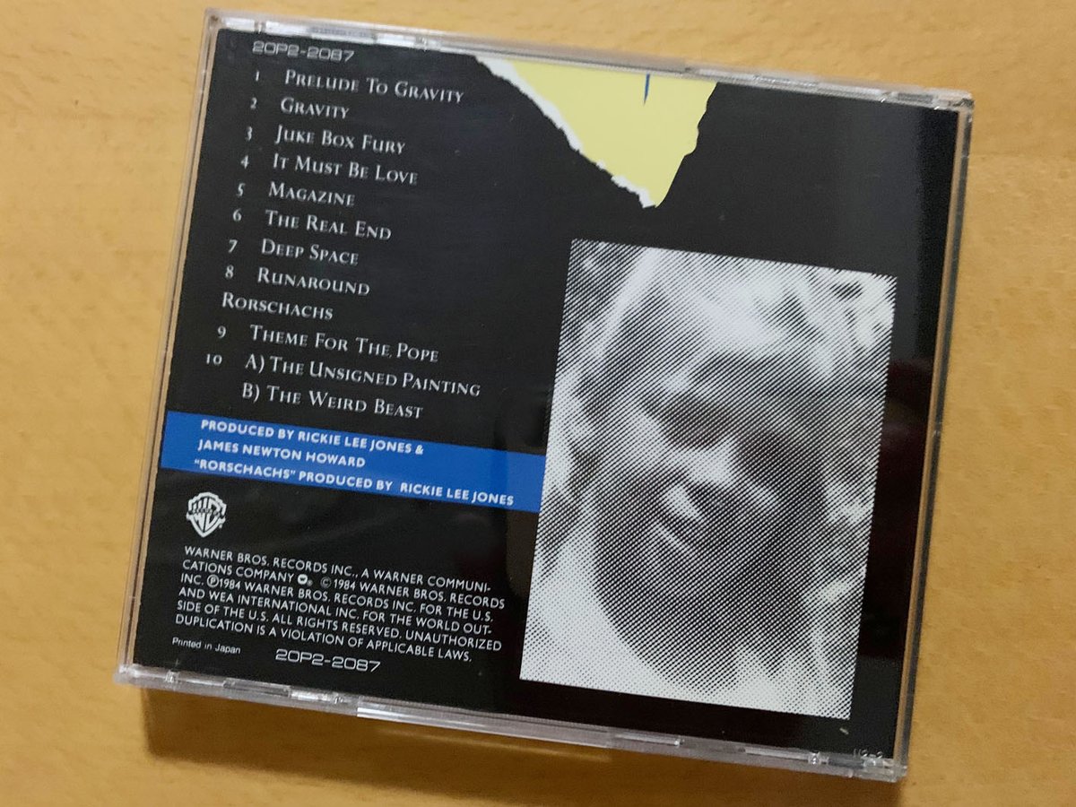 HosonoShotgun's tweet image. MyCollection263
#RickieLeeJones
#TheMagazine

PatMetheny, RalphTowner, BrianEno, HaroldBuddばかり聴いていたときがあった
その中で RickieのこのアルバムとFlyingCowboysもよく聴いていた
法人登記して会社をしていたときだった
かなりしんどい時でこの音で癒やされていたのかも