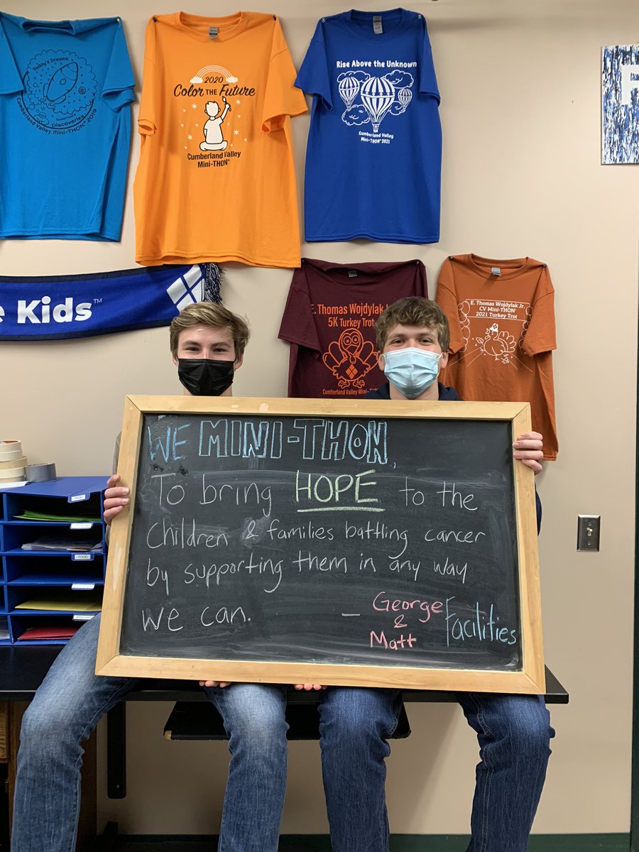 CVminiTHON's tweet photo. This week our Facilities chairs, Matt Tokarz and George Papoutsis share why they Mini-THON for #whyiminithonwednesday 🔷🎗 https://t.co/gkOMky286M