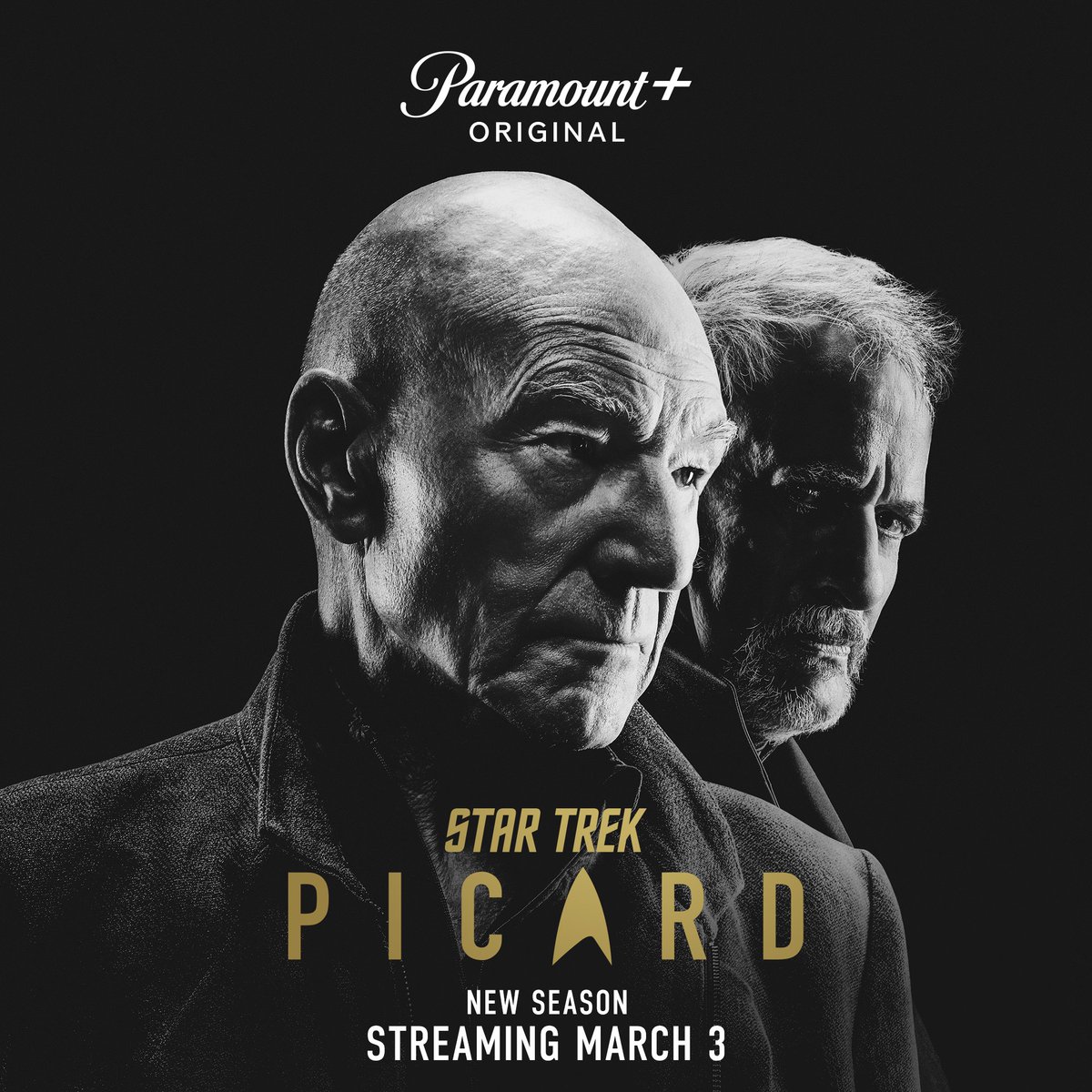 The wait is over. Picard Season 2 will arrive on March 3. Streaming on Paramount+ in the US, Crave in Canada, and Amazon Prime internationally. #StarTrekPicard
