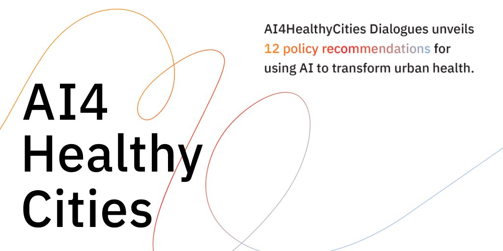 NewCities's tweet photo. NewCities &amp; @NovartisFDN unveil the #AI4HealthyCities Dialogues to help #governments transform #urbanhealth through #AI. 
Discover the 12 policy recommendations from our report and explore our brand-new website: https://t.co/SsutBuN7GD https://t.co/qF57QJAu6H