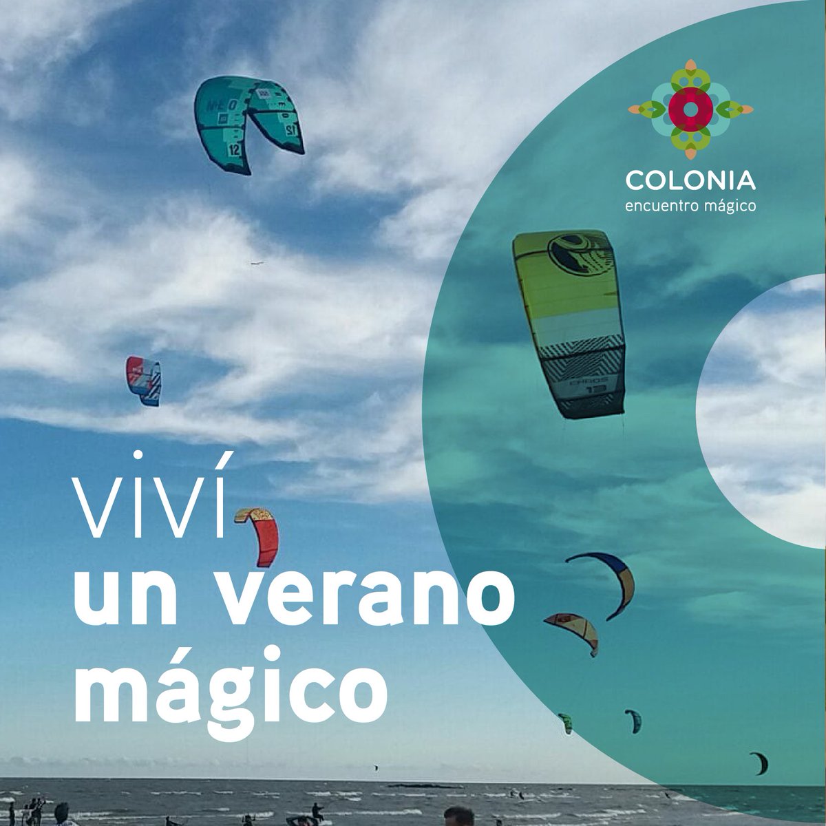 ColoniaTur's tweet photo. Deportes de verano en Colonia: Kitesurf, vóley de playa, picaditos de fútbol, caminatas, trekking, travesías, natación, bicicleta, bochas… torneos amateurs y eventos abiertos a todo público.
Practicar, ver, jugar…pasarla muy bien. 
#ViviunVeranoMagico
#Colonia Uruguay https://t.co/znwWccu8lv