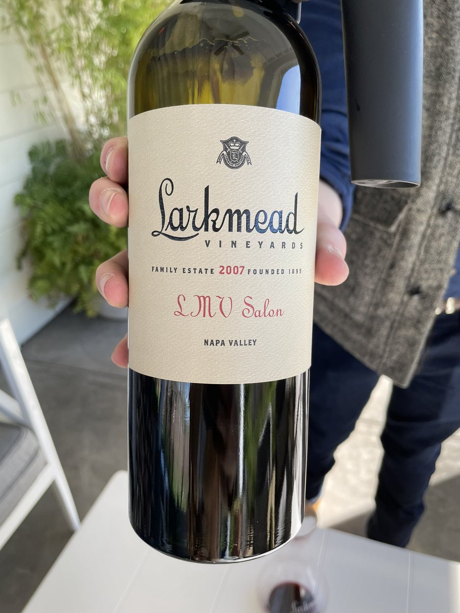 A beautiful day for tasting <a href="/Larkmead/">Larkmead Vineyards</a> 

#wine #winelover #napa