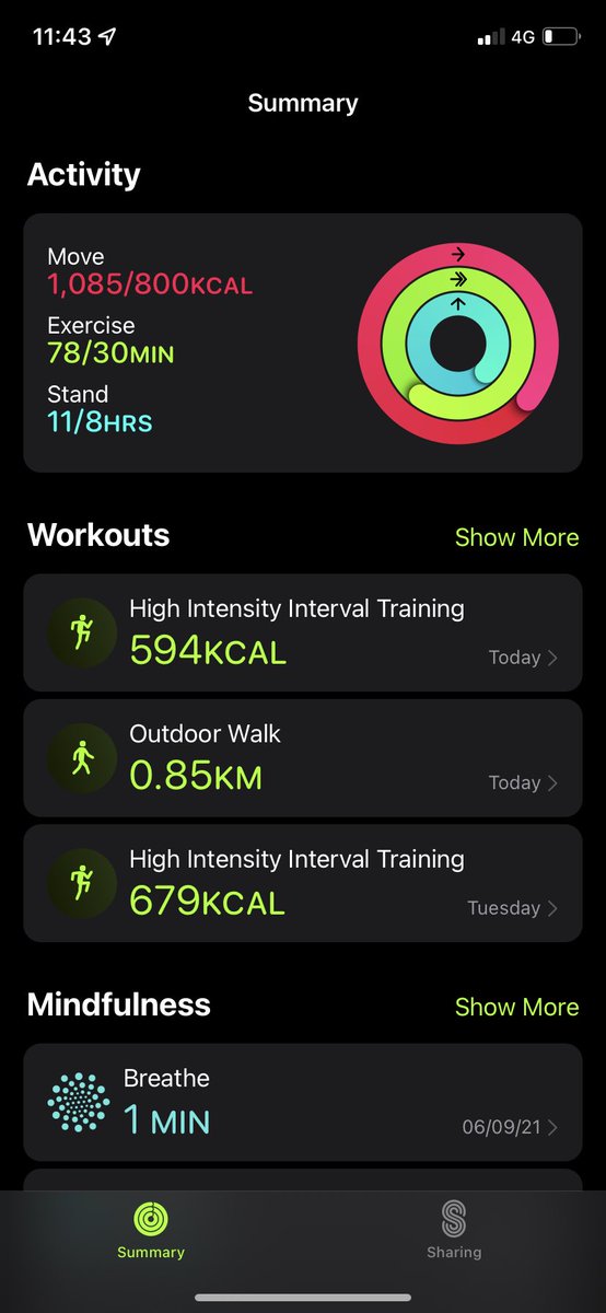DivyanthSatya's tweet photo. #Day43 Today is yet another day, completed my daily move goals
#100daysoffitness #fitness #FitnessGoals https://t.co/8ZyexZ3Jhq