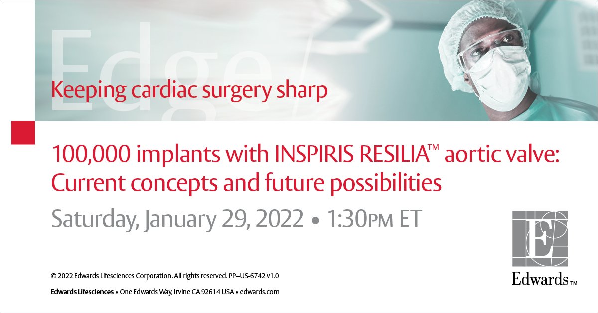 KristiRaban's tweet photo. It’s almost time for the #STS2022! Join the #EdwardsLifesciences lunchtime symposium during #STS2022. Register for STS today at https://t.co/PkFjwmYZlE https://t.co/EA5Z7dJArk