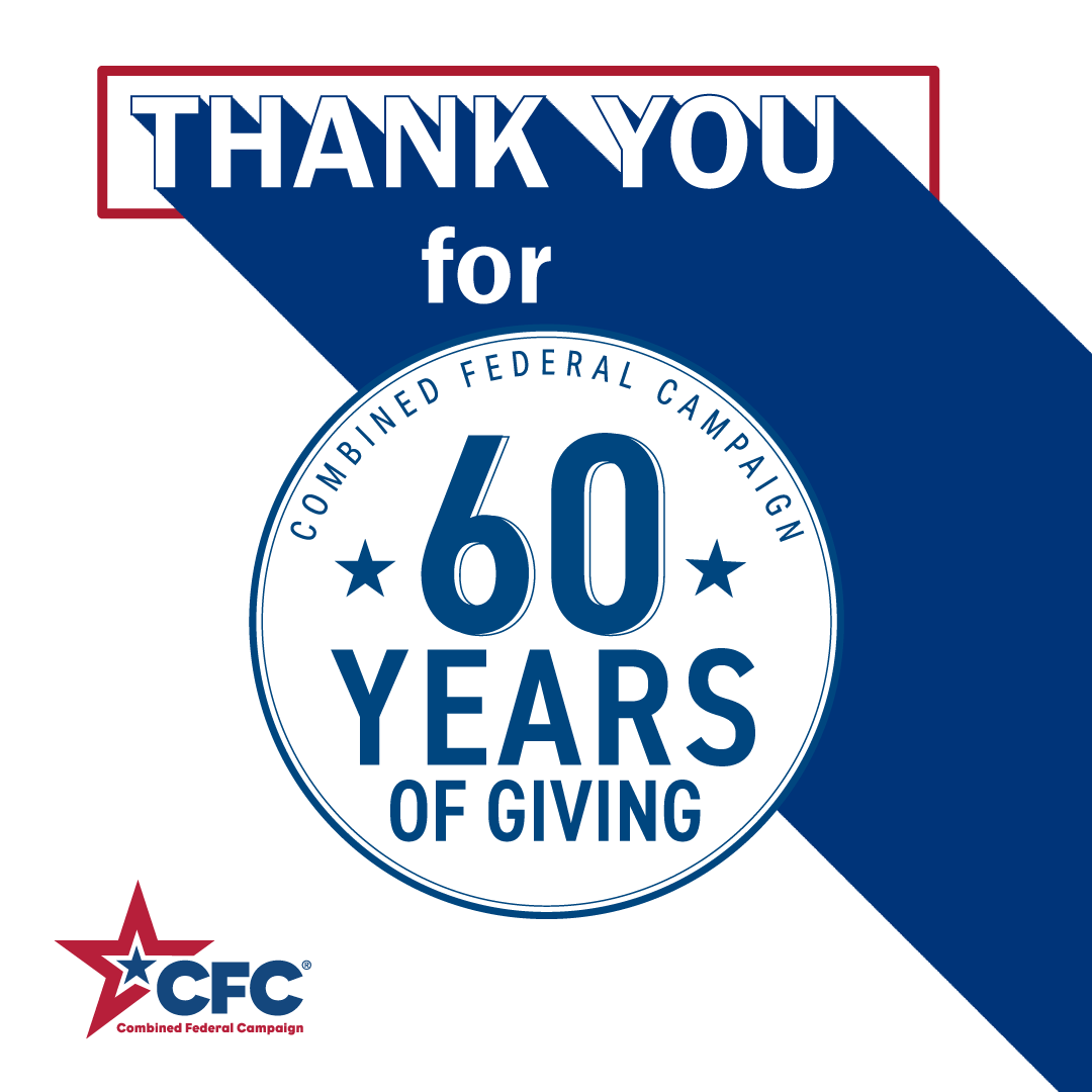 CarolinasCFC's tweet photo. For 60 years, federal employees, and retirees, have represented a strong, caring community through @USOPM’s CFC. THANK YOU for your dedication to making a difference in local communities, across the nation, and around the world. https://t.co/Dcjgaptdah #GiveCFC https://t.co/zQPrSjuN5T