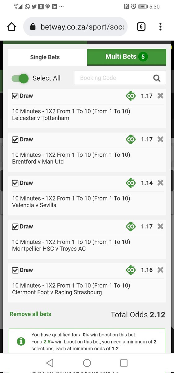 bettingPlug's tweet photo. Joe's  10 minutes bet, remember the aim is to make money #VoucherPlug  #JoeDrive 

I just placed a bet with Betway. Tap here to copy my bet or search for this booking code in the Multi Bet betslip X23479E10 https://t.co/IIodblXR7z https://t.co/hzZOgnv9nQ