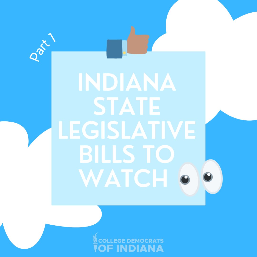🗣️INDIANA LEGISLATIVE BILLS TO WATCH🗣️

The 2022 General Assembly session is now underway and hundreds of bills have been introduced. We're here to help you follow along. Here's Part One of our 2022 Bills to Watch 👇