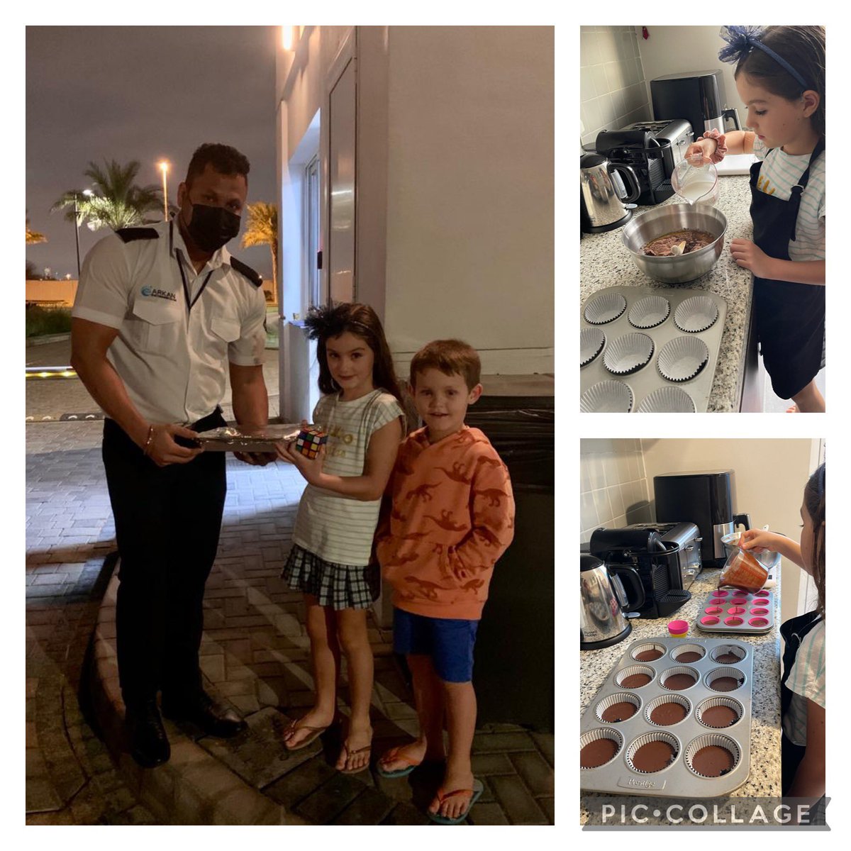 Baking treats for our night security guards.#cultureofkindness @DBSJP_Year4 <a href="/DBSJP_DukeOfEd/">Dukes Awards at DBS Jumeirah Park</a>
