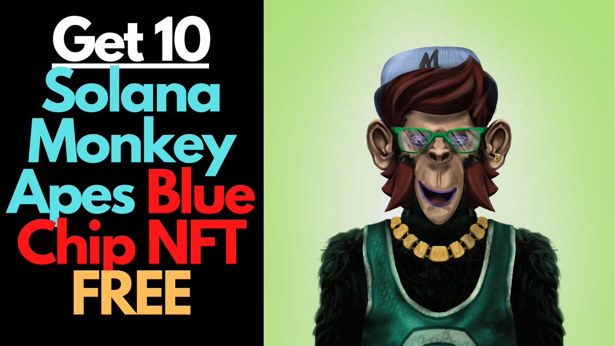 Get 10 Solana Monkey Apes Blue Cheap NFT for FREE.
Invite your friends to get FREE NFT: upvir.al/127467/lp127467

Note: SMA NFT holders will get 50% royalty of all sales for lifetime, every month.

So get the opportunity: upvir.al/127467/lp127467