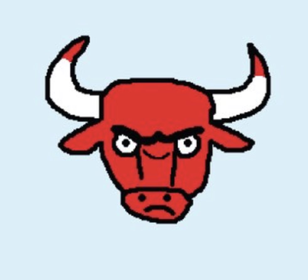 zxckattack's tweet photo. @chicagobulls @nba_paint @ATT ill be honest guys. i would wear a bulls shirt with that logo on it https://t.co/G71VKFMG5S
