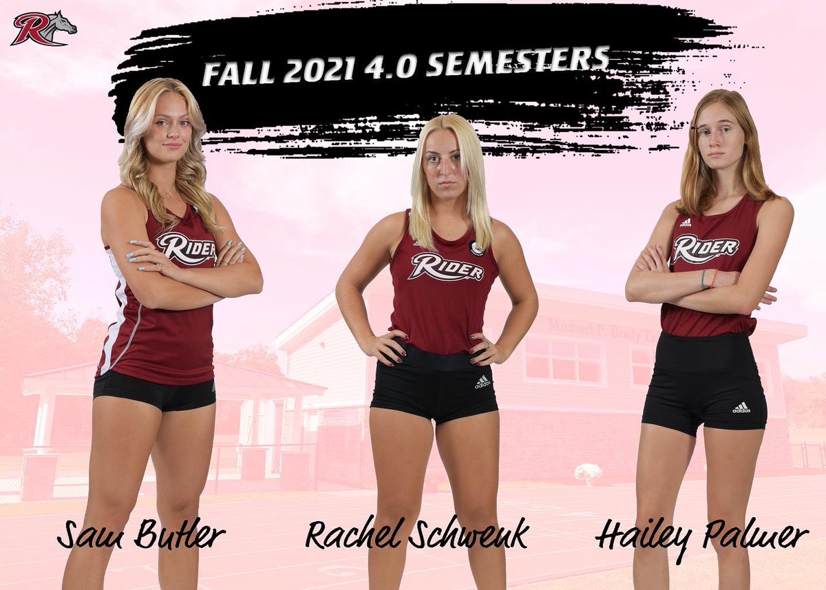 👏 Let’s give a round of applause for our Women’s Track &amp; Field and Cross Country teams for their academic success for the Fall semester! Three of our women also earned 4.0 semesters! 📚 #GoBroncs

<a href="/RIDERATHLETICS/">Rider Athletics</a>