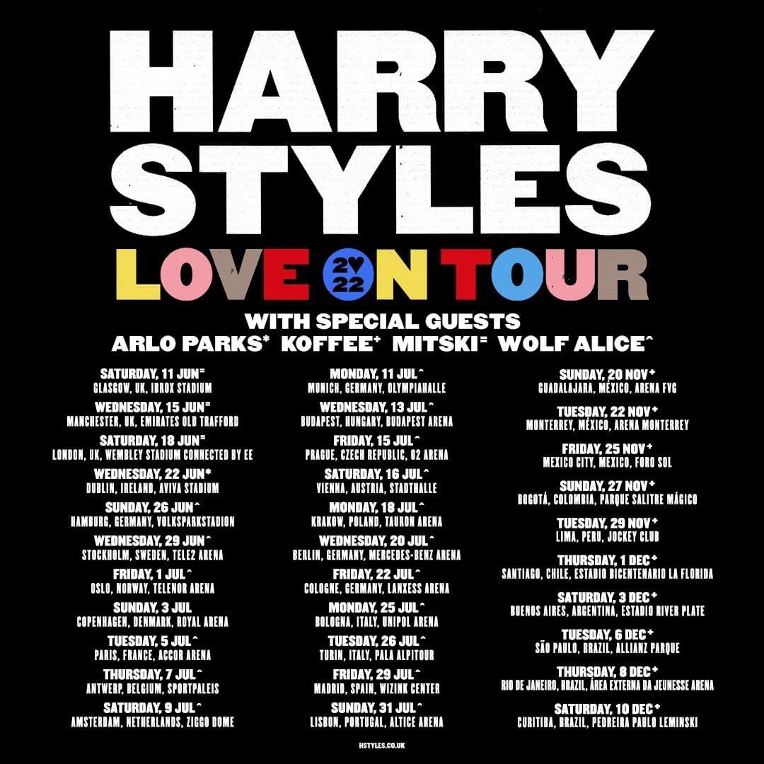 How does Harry Styles take a reggae/dancehall artist on tour in South America n think that makes any sense 🤣🤣 gutted she’s not doing uk dates tho tbf