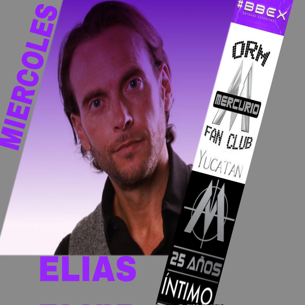 ORMYucatan's tweet photo. Hoy es #MiercolesdeElias  
@eliaschiprut
Estará el #26DeMarzo 
en #Mérida #Intimo @GrupoMercurio #Mercurio25años 
También es parte de @boybandex
#Mercurio #MDO #Ragazzi #Kairo #hijosdesanchez #UFForia #TierraCero #M5
#eliasMercurio
#Mercurio  #26añosenamoradisimas https://t.co/xJH1zFJ0Bl
