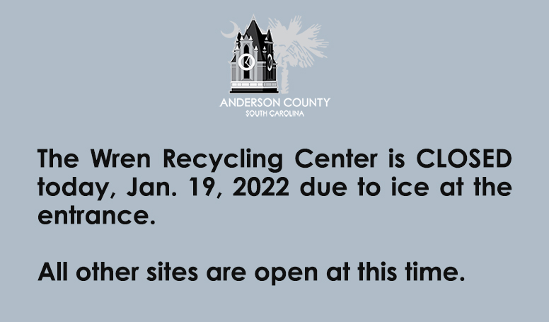 Anderson County Christmas Schedule 2022 Anderson County, S.c. (@Acscgov) / Twitter