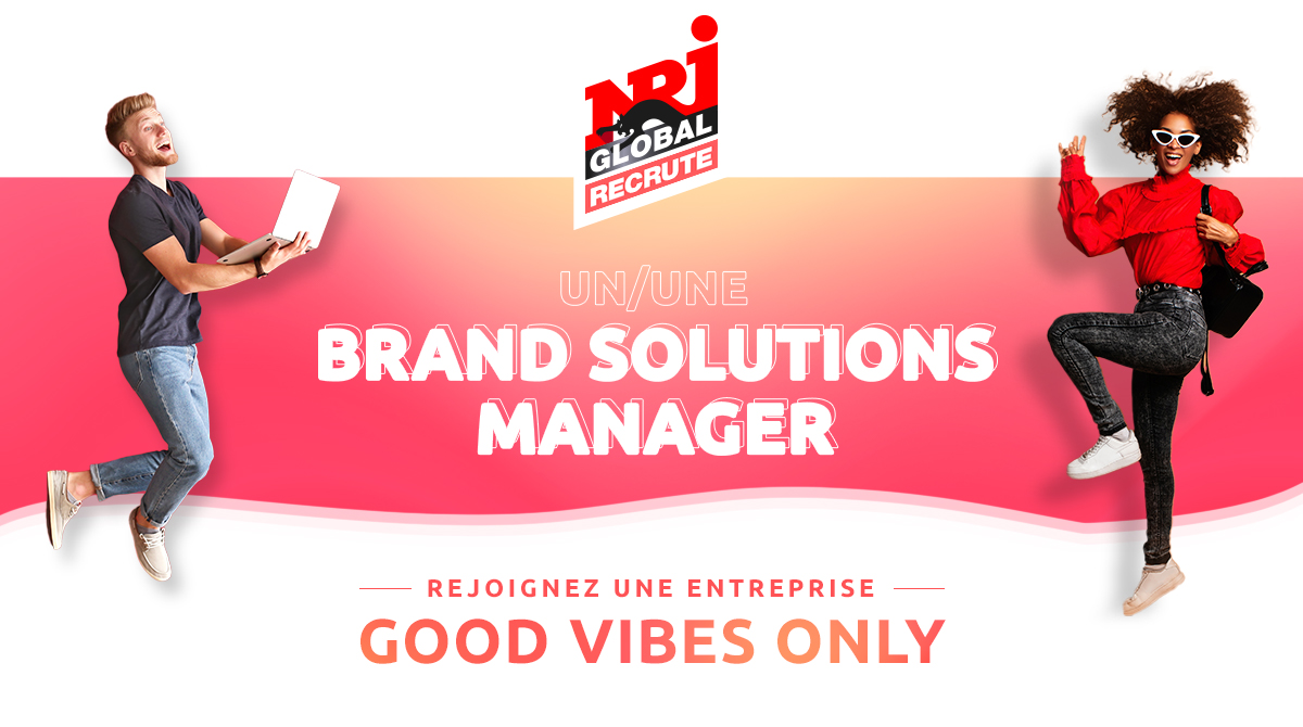 NrjGlobal's tweet photo. #NRJGlobalRecrute 😉
💼 Nous recherchons un/une Brand Solutions Manager 🚀
Vous êtes expert.e en brand content et les opérations spéciales n'ont plus de secret pour vous ? Rejoignez une entreprise #GoodVibesOnly 👉 https://t.co/43i2oTE8pr
#Recrutement #JobAlert #RechercheTalent https://t.co/6h6fsvbV0p