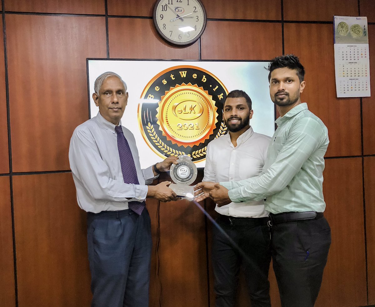 drshansinghe's tweet photo. Best E-Commerce Website 2021 nigguh! Thanks https://t.co/uKMAZQDNQO again for the award! 
.
#BestWeb2021 #bestweb #bestweblk #LKDomainRegistry #LKA https://t.co/EHjdlE6z3z