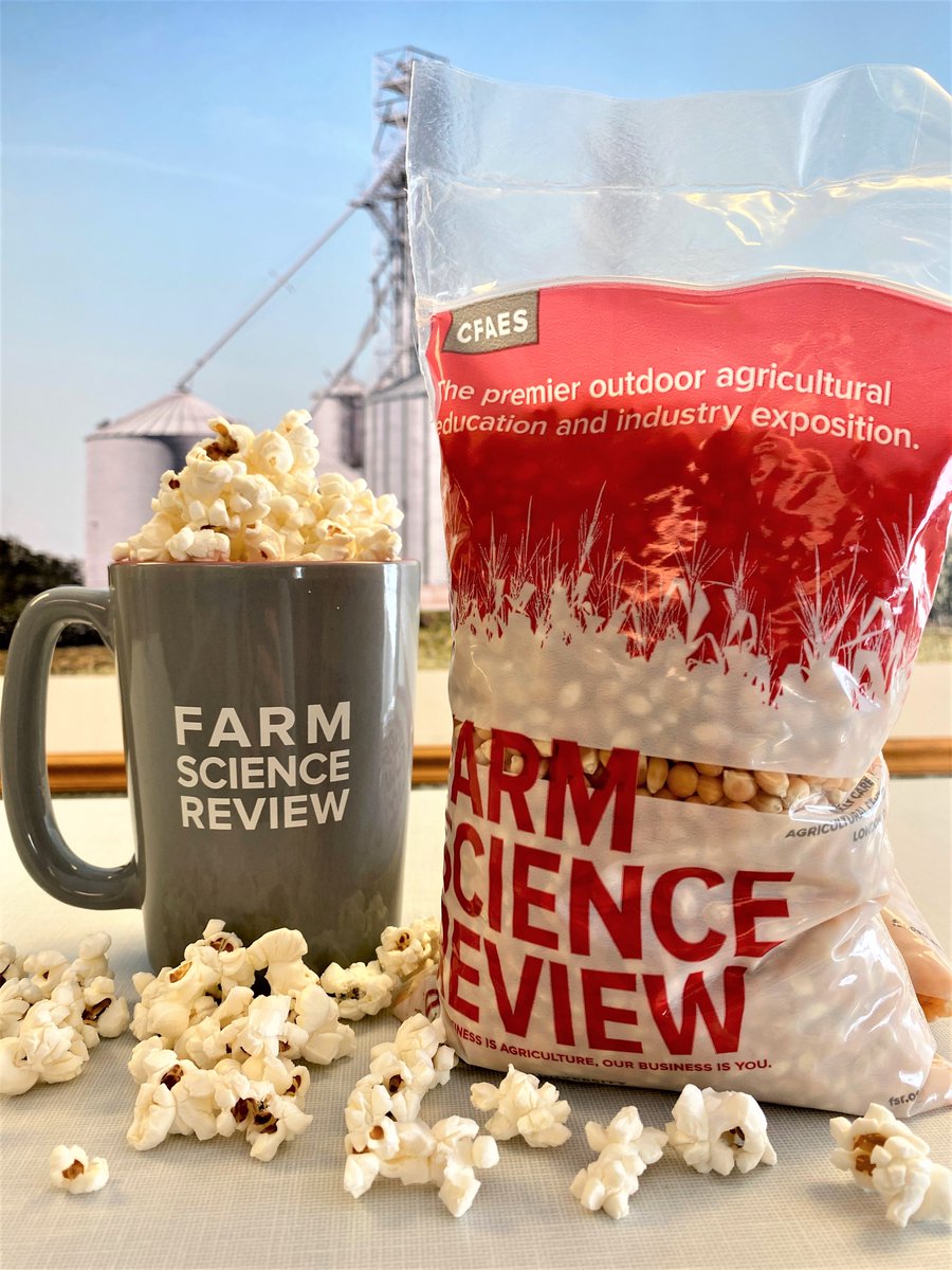 Celebrating #NationalPopcornDay by doing a GIVEAWAY of Farm Science Review Popcorn bags! 
🍿🍿🍿🍿🍿🍿
To be entered you must follow our page and then retweet this post.