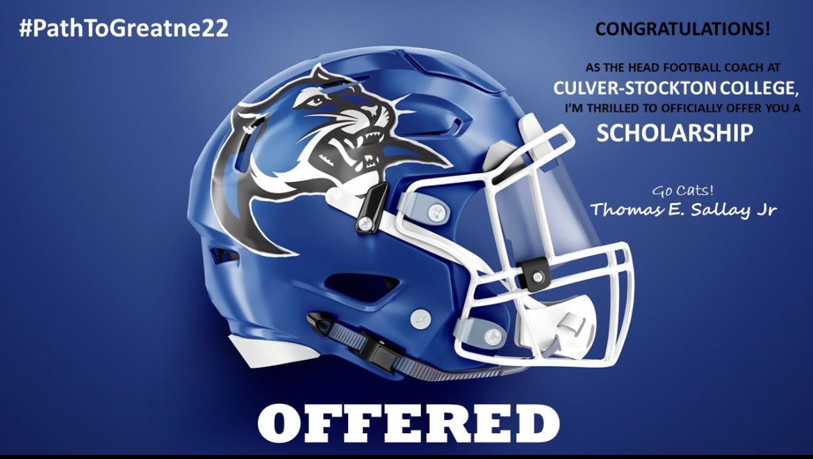 MilesWeddington's tweet photo. Blessed to receive an offer from @CSCwildcatsFB @CoachCutshaw @FZNFootball https://t.co/dcsc2br7SB