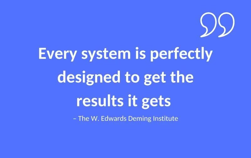 A key insight from systems thinking we so often forget...

#systemsthinking