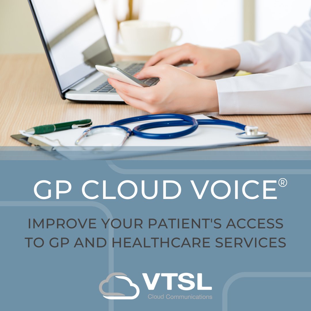 Improve your patient’s access to GP and healthcare services with VTSL’s future-proof solution, GP Cloud Voice. 

With benefits including allowing staff to work flexibly and an easy switch-over system, book your free demo now: vtsl.net/gp-cloud-voice

#cloud #healthcare