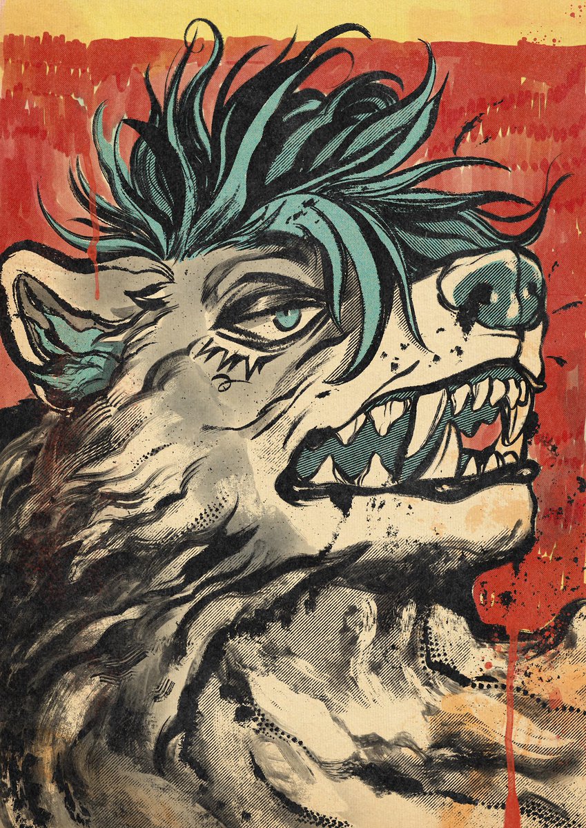 the_dawner's tweet photo. 🔥Gnarly portrait raffle!🔥
I like doing these headshots.
Rules:
✨Follow + Retweet
✨Comment with a ref(SFW) or fav mythological critter(optional)
You’ll get in return something like this! https://t.co/5VgHNfG1G2