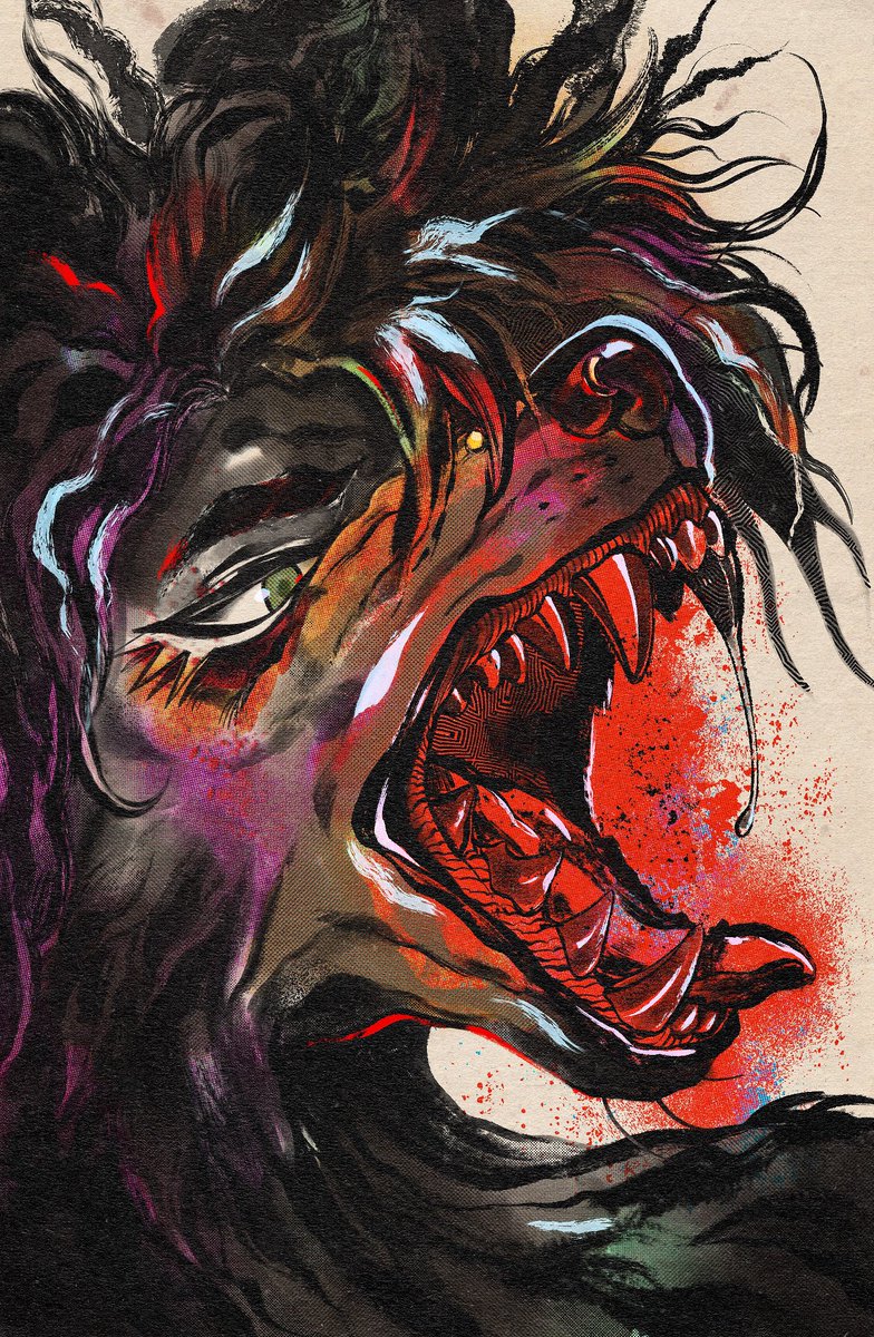 the_dawner's tweet photo. 🔥Gnarly portrait raffle!🔥
I like doing these headshots.
Rules:
✨Follow + Retweet
✨Comment with a ref(SFW) or fav mythological critter(optional)
You’ll get in return something like this! https://t.co/5VgHNfG1G2