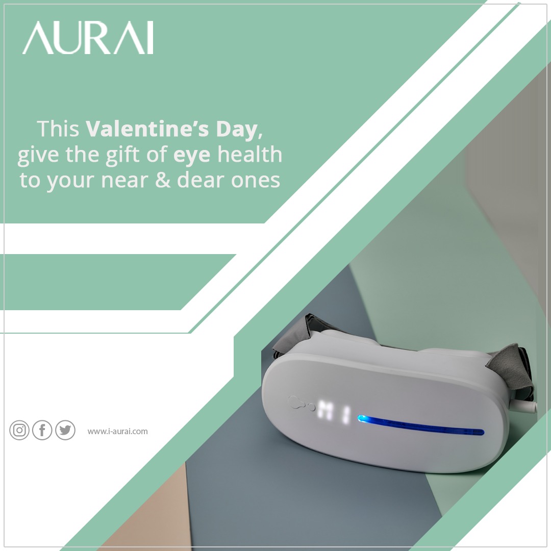 i_Aurai's tweet photo. Have you thought much about Valentine’s Day? That’s the day when we let our special someone know just how much we love them and how much they mean to us.

https://t.co/2sAfGbIBYY

#Aurai #EyeMassager #WaterPropelled #WaterMask #VisionPlus #RioPlus #Relax #EyeCare #DryEyes https://t.co/LW7Oqq8Cjr