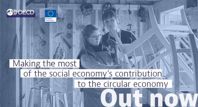 🔎 How can the #SocialEconomy support the #CircularEconomy and drive a green &amp; inclusive transition?

Find out in the new #OECD - @EU_social policy brief 👉 oecd-ilibrary.org/industry-and-s…