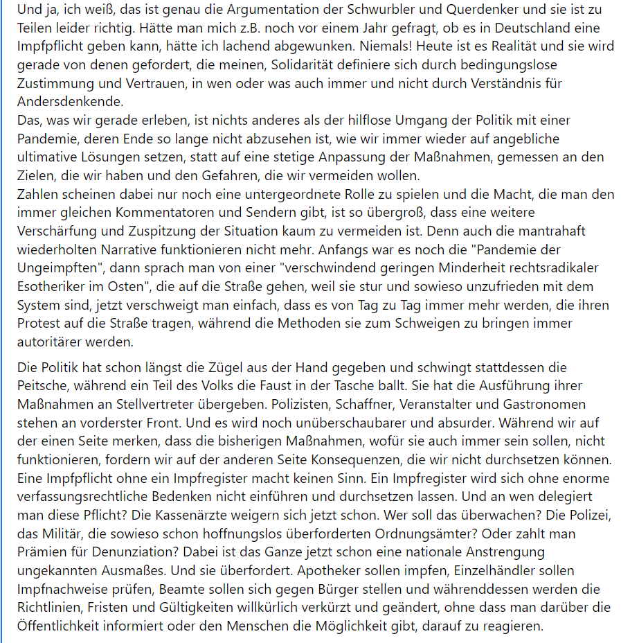 BerndScheff's tweet photo. Wer sich für das Facebook Posting von Serdar #Somuncu interessiert und kein FB hat, hier der Inhalt als Bild. https://t.co/hCLsFONi76