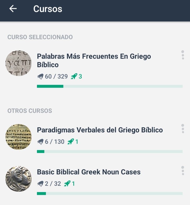Mis últimos días y mis próximos días: Gramática y paradigmas de Griego Koiné 🤯