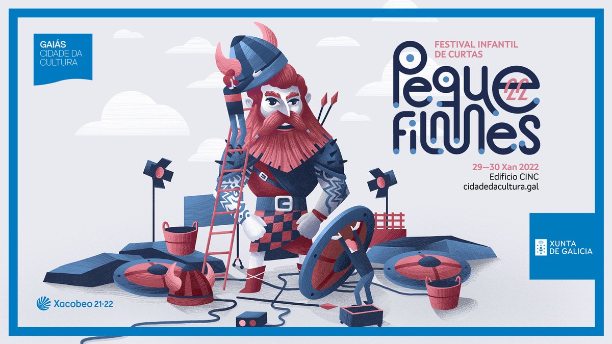 CulturaXunta's tweet photo. 🎬 Volve Pequefilmes! Con máis de 8⃣0⃣ curtas de máis de 2⃣0⃣ países, o festival de curtametraxes infantís chega en formato presencial e en liña

🗓️29 e 30 de xaneiro
📍 Na @CidadedaCultura e plataforma tv.Festhome
🎟️Entradas en https://t.co/Qx7HBCVpLL

👉https://t.co/N7LdDXvRBI https://t.co/EWSNT0lllv