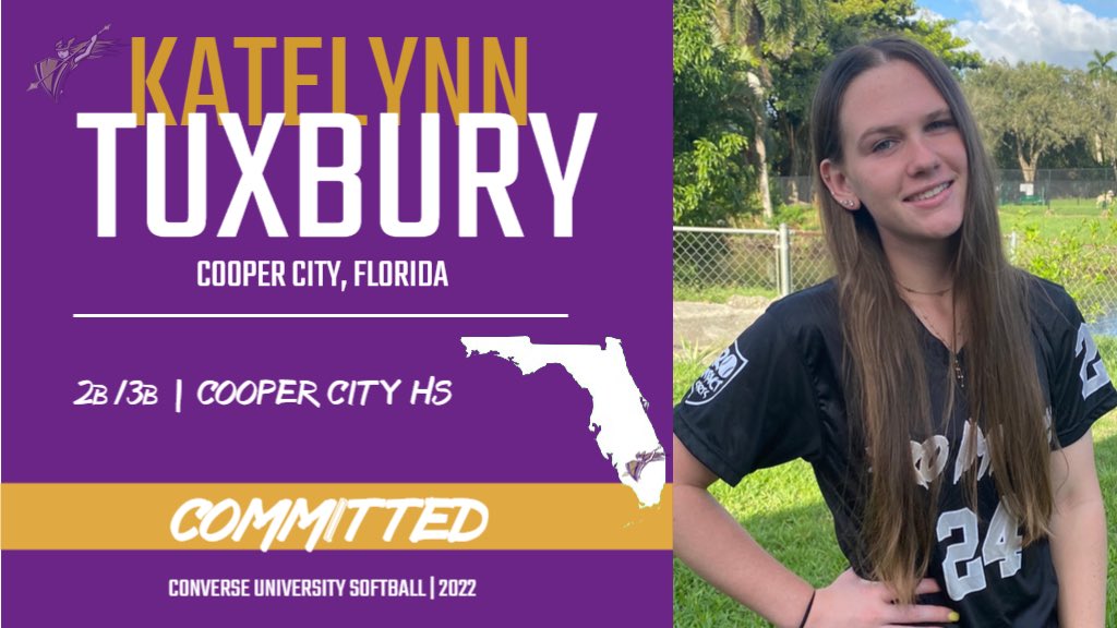 ValkyriesSB's tweet photo. Valkyrie fans, please join us in welcoming another addition to our program, Katelynn Tuxbury. Katelynn is from Cooper City, Florida and will be studying Psychology. 

We are so excited to have you, Katelynn. Congratulations!

#GoValkyries #WeWill @Valkyrie_Sports https://t.co/JJtLYinJJN