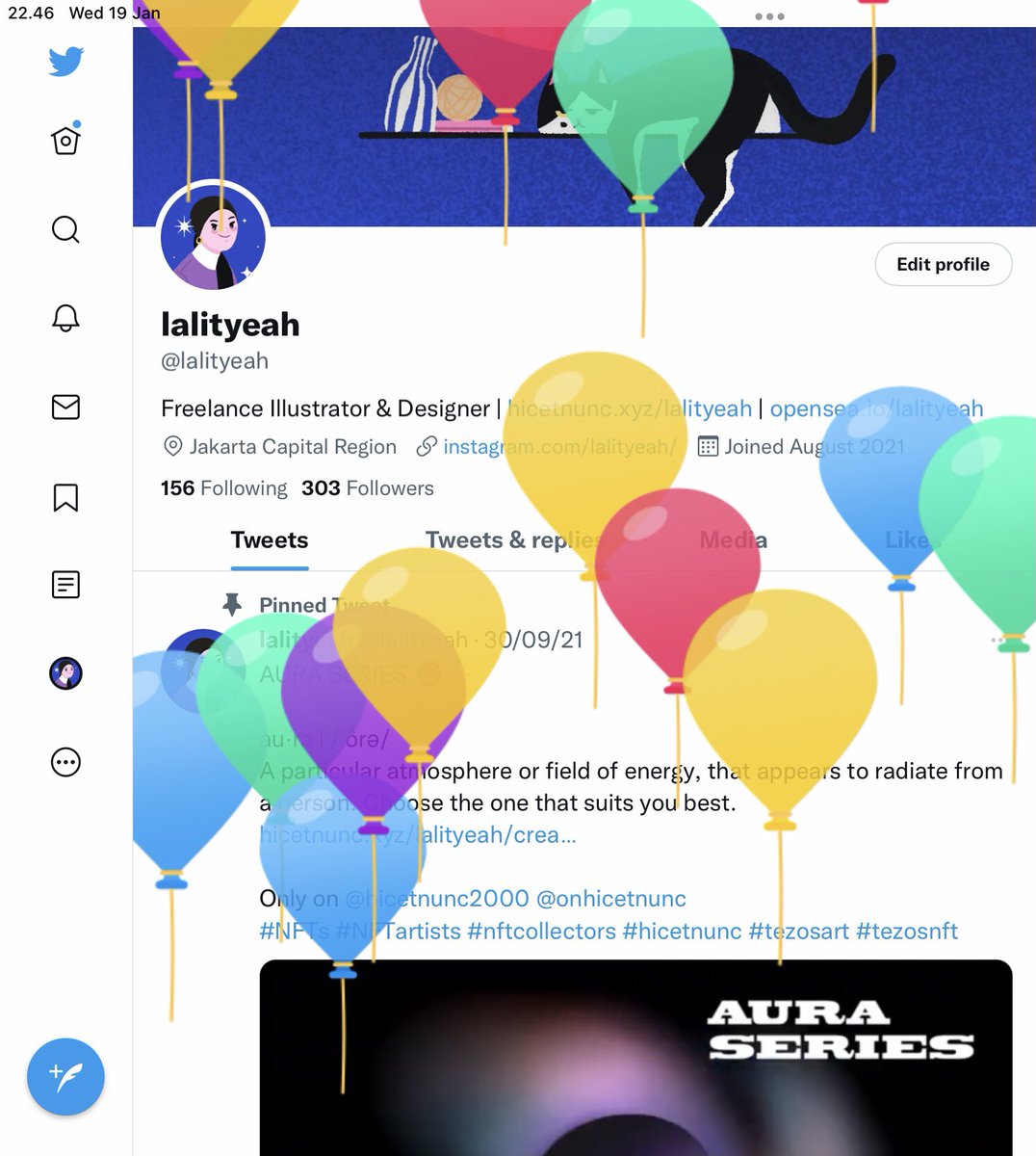 lalityeah's tweet image. Thx twitter 🎂🎉🎈