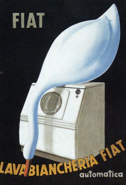 fedebellan's tweet photo. #advertising #pub #publicité #vintage #fiat #lavabiancheria https://t.co/1SKWD7AUsu