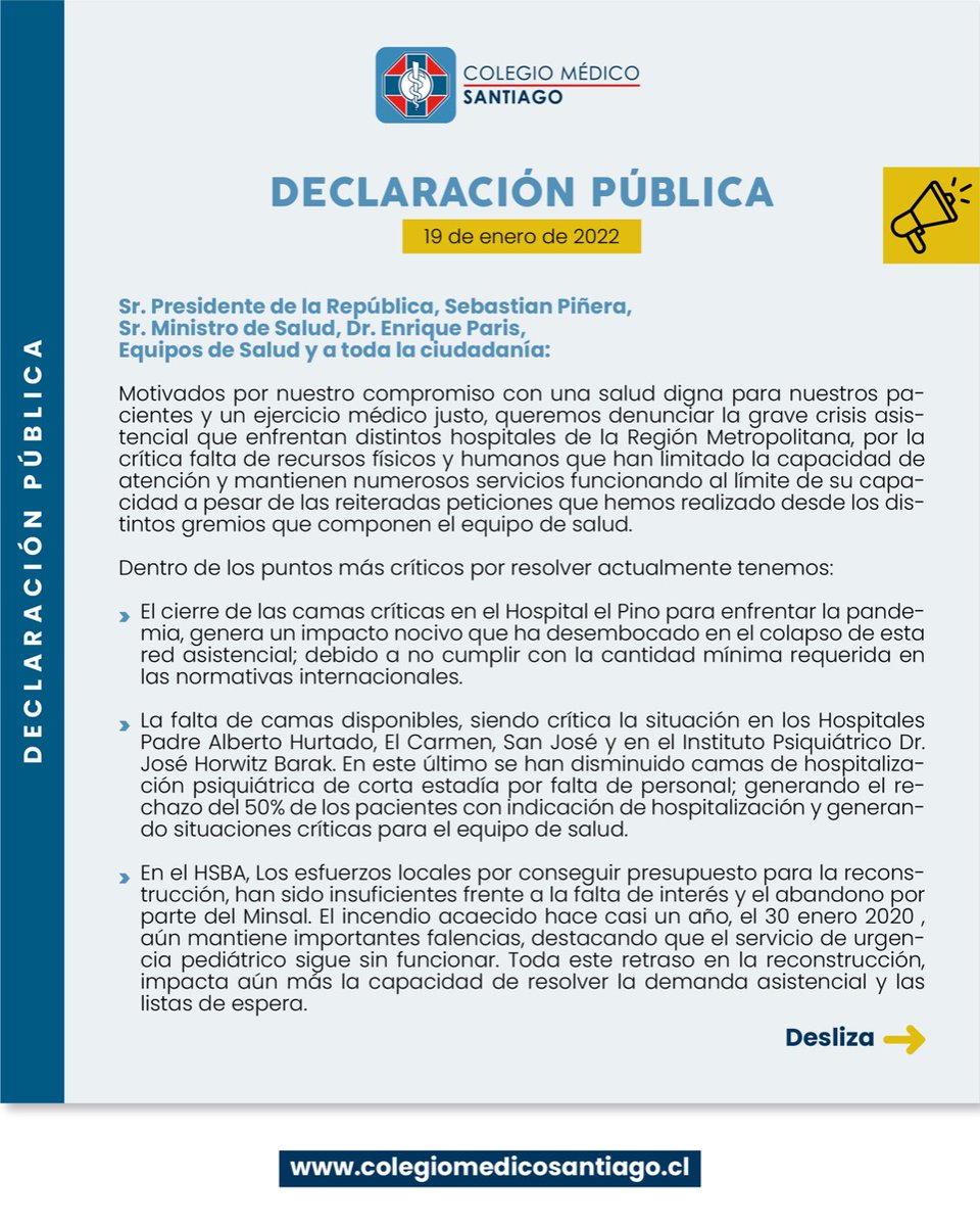 Colmed Santiago tweet media