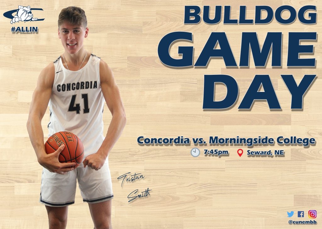 Game 21.

🆚 Morningside College
⌚️ 7:45 pm CT
📍 Seward, NE
🖥 portal.stretchinternet.com/cun/
📻 <a href="/1049maxcountry/">104.9 Max Country</a> 

#ALLIN