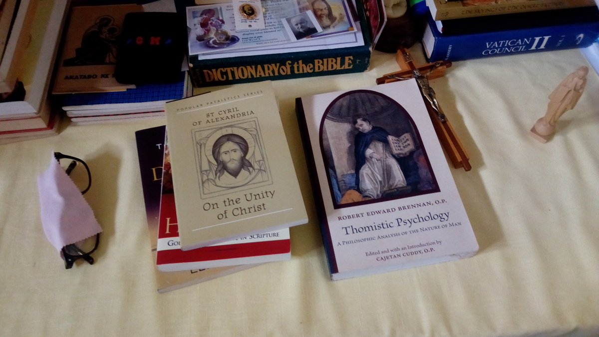 SrZanga's tweet photo. (Mid) January Reading.
#Thomistic
#ChurchFathers
#Patristics https://t.co/sU5I3dk5f5