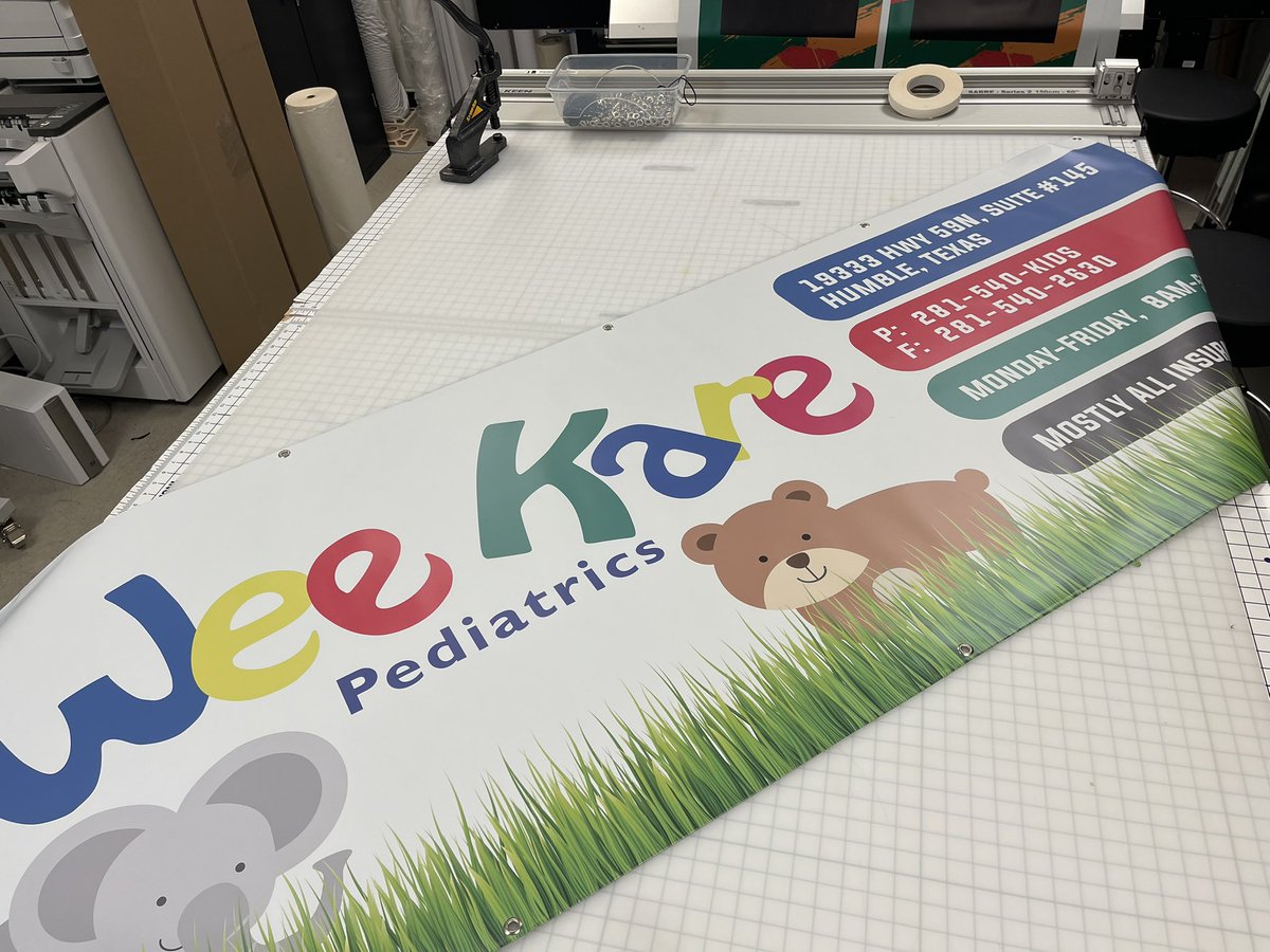 Banner designed, printed, and delivered for <a href="/HumbleISD_HE/">Humble Elementary</a>. So much fun! <a href="/HumbleISD_KHS/">Kingwood High School</a> <a href="/HumbleISD_CTE/">Humble ISD CTE</a>