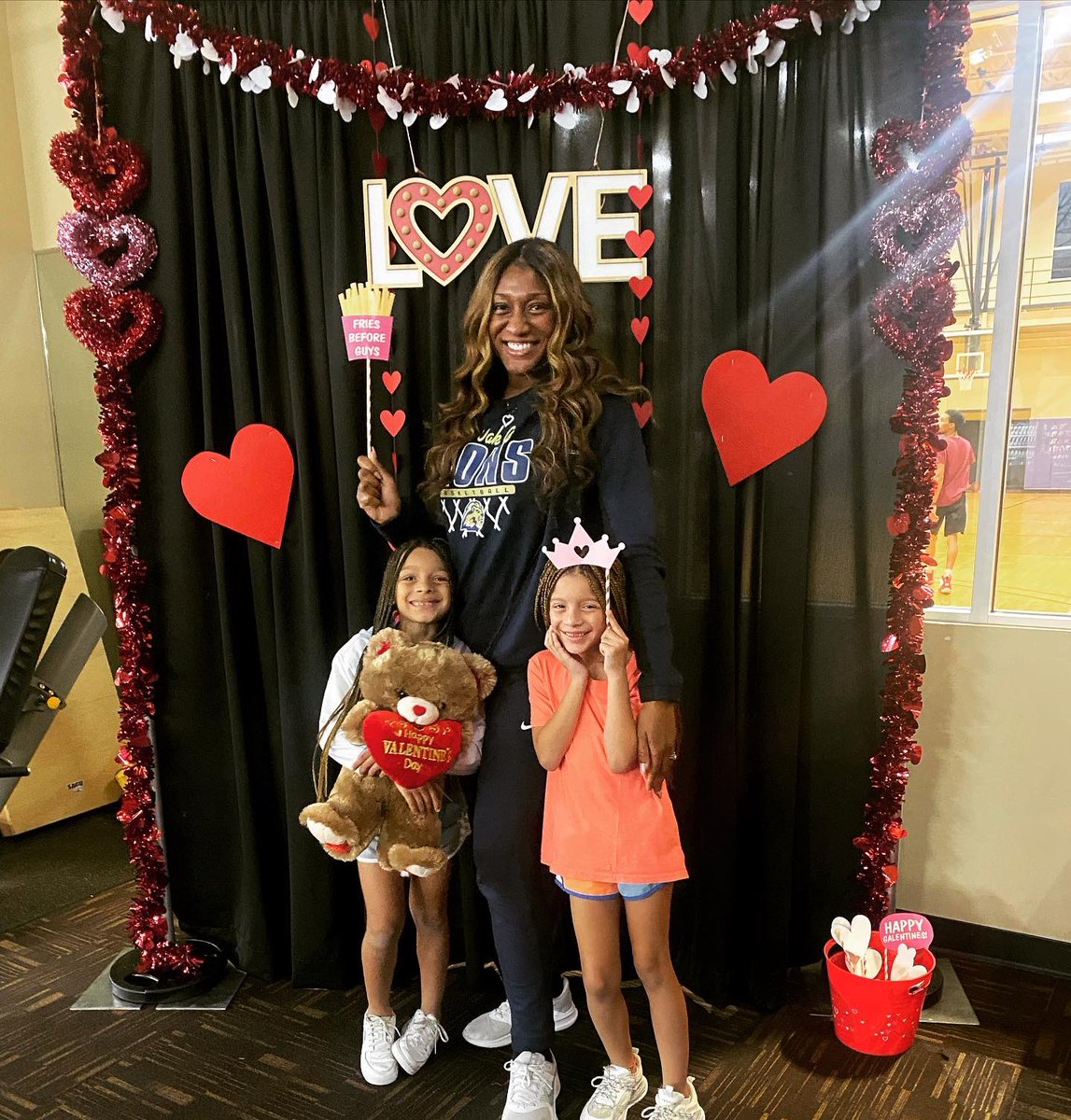 SAGURecLife's tweet photo. Some of our posers in front of our Valentine wall…come by and see us, we’ll snap one of you! ❤️❤️❤️ https://t.co/fP2p58V0uF