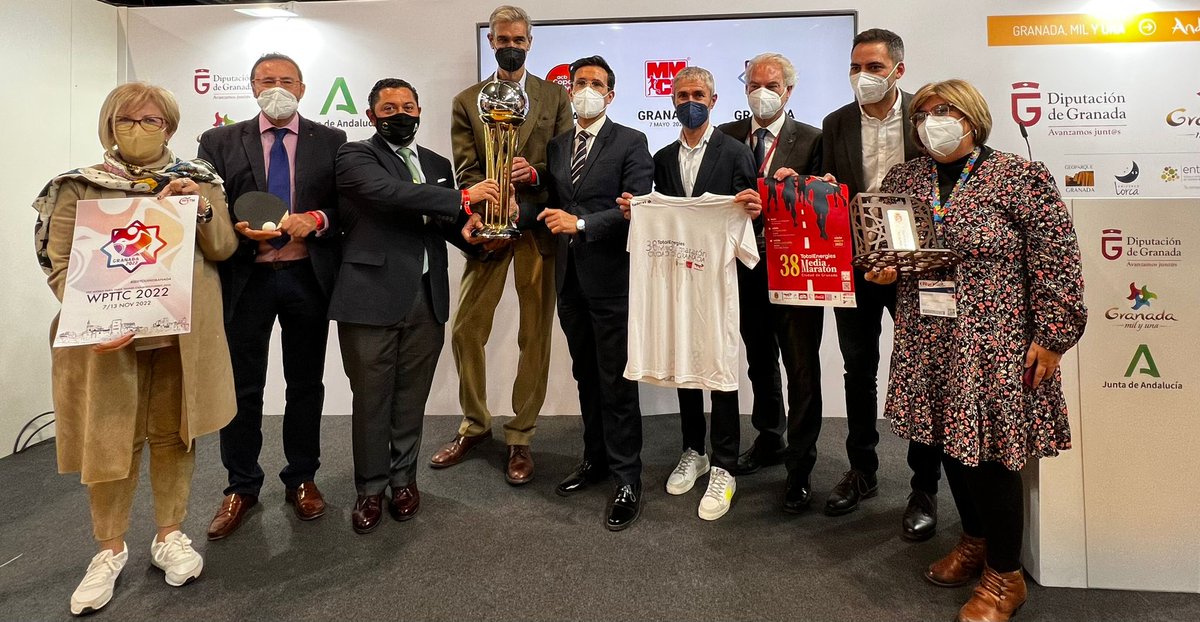 ConcejaliaDXTgr's tweet image. El @aytogr presenta en @fitur_madrid  la Copa del Rey de Baloncesto, la Media Maratón y el Mundial de Tenis de Mesa para discapacitados. @PacoCuenca @huertas73  @Mjvillanuevacf @AndaluciaJunta @EducaAnd @ACBCOM @rfetm_tenismesa @educ_jimenez #SomosTurismo #AbrazamosElMundo