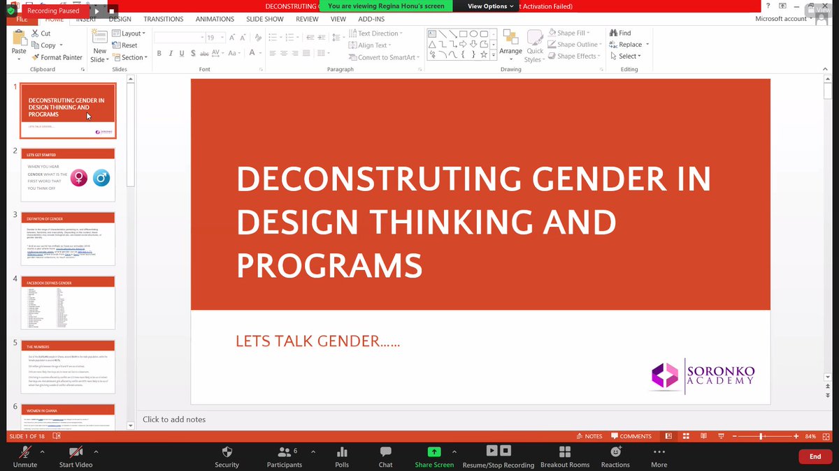 GhanaTechLab's tweet photo. Hub Capacity Building Series - Building Women & Gender Inclusive Ecosystem
Today's webinar tackled the history of Gender inclusion and how far women have come in taking roles. The session also focused on implementing safeguard policies to protect women.
#HubCapacityBuilding https://t.co/bMlBg08tfK