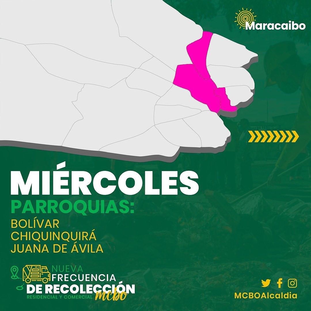 Digital_58's tweet photo. #PlandeRecolecciónMcbo | Conoce el cronograma de recolección residencial y comercial en Maracaibo 🚛. @imamaracaibo_ @ImauMaracaibo_ @mcboalcaldia #Maracaibo #ND58 https://t.co/Ch8v8uYQUc