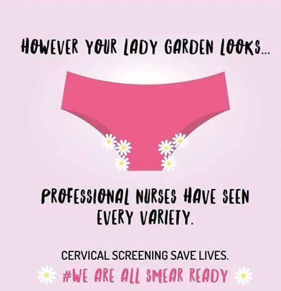 ConexusHealthUK's tweet photo. 💗  Don't fear the smear, ladies. 
➡️  Ask your practice when they can see you next.

#CervicalCancerPreventionWeek

📸 IG: @ weareallsmearready https://t.co/EmEOh9DW8r