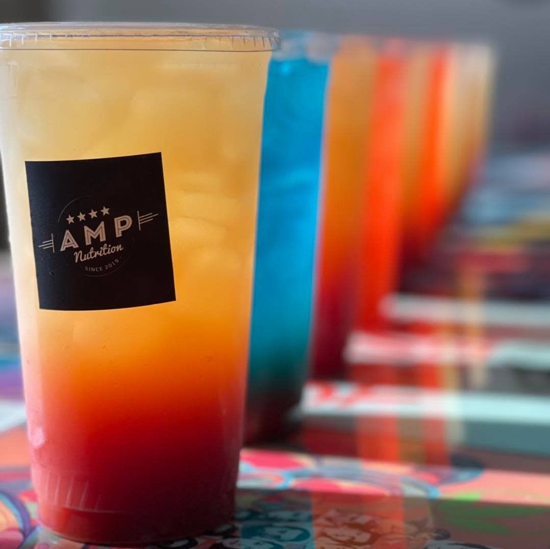 Your mid-week pick me up courtesy of Amp Nutrition in Forest City is here. Stop in for one of their delicious and nutritious shakes, energy drinks or snacks!