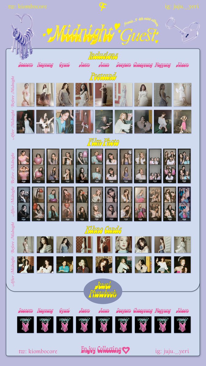 fromis_9 ナギョン トレカ&サイン入り写真 Yahoo!オークション - イ