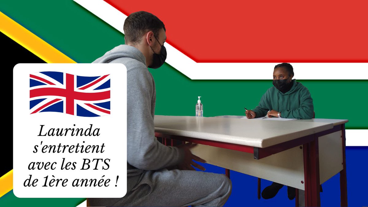 BtsComAgen's tweet photo. Laurinda, correspondante et étudiante sud-africaine intervient au sein du #btscomagen en tant qu’assistante d’enseignement d’anglais !🇿🇦😄
#culture #communication #corresponding #correspondante https://t.co/YK51nRhEQg