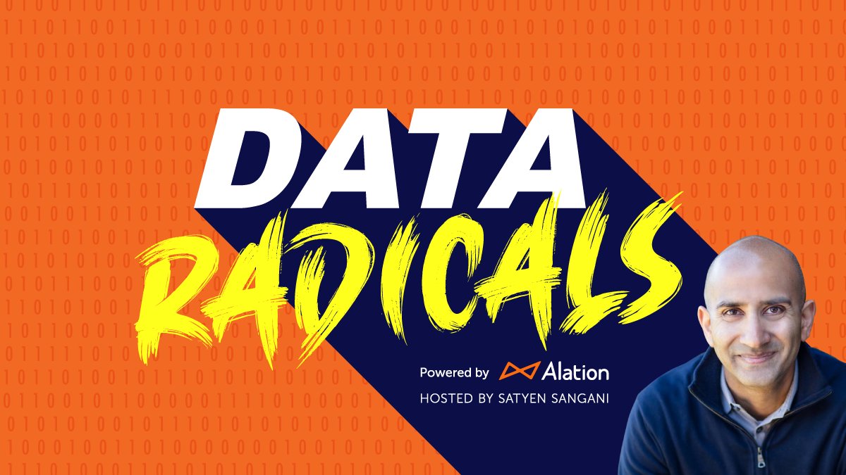 📣  @Alation’s new podcast, Data Radicals, is available today!

Host @satyx chats with data enthusiasts on all things #DataCulture and those redefining what it means to use data. Grab your headphones & make sure to subscribe! alat.io/podcast 🎧 #DataRadicals #Podcast